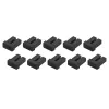StarTech.com LC SFP stofkappen - 10-pack, LC, rubber, zwart, netwerkswitch, 18 mm, 15 mm