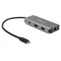 StarTech.com 3-poorts USB-C-hub met Gigabit Ethernet RJ45 GbE-poort – 2x USB-A, 1x USB-C – SuperSpeed 10Gbps USB 3.1/3.2 Gen 2 Type-C hub-adapter – USB-busgevoed – aluminium – compatibel met TB3~3-poorts USB-C-hub met Gigabit Ethernet RJ45 GbE-poort – 2x USB-A, 1x USB-C – SuperSpeed 10Gbps USB 3.2 Gen 2 Type-C hub-adapter – USB-busgevoed – aluminium – compatibel met TB3