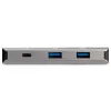 StarTech.com 3-poorts USB-C-hub met Gigabit Ethernet RJ45 GbE-poort – 2x USB-A, 1x USB-C – SuperSpeed 10Gbps USB 3.1/3.2 Gen 2 Type-C hub-adapter – USB-busgevoed – aluminium – compatibel met TB3~3-poorts USB-C-hub met Gigabit Ethernet RJ45 GbE-poort – 2x USB-A, 1x USB-C – SuperSpeed 10Gbps USB 3.2 Gen 2 Type-C hub-adapter – USB-busgevoed – aluminium – compatibel met TB3