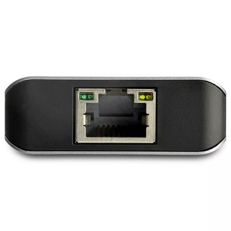 StarTech.com 3-poorts USB-C-hub met Gigabit Ethernet RJ45 GbE-poort – 2x USB-A, 1x USB-C – SuperSpeed 10Gbps USB 3.1/3.2 Gen 2 Type-C hub-adapter – USB-busgevoed – aluminium – compatibel met TB3~3-poorts USB-C-hub met Gigabit Ethernet RJ45 GbE-poort – 2x USB-A, 1x USB-C – SuperSpeed 10Gbps USB 3.2 Gen 2 Type-C hub-adapter – USB-busgevoed – aluminium – compatibel met TB3