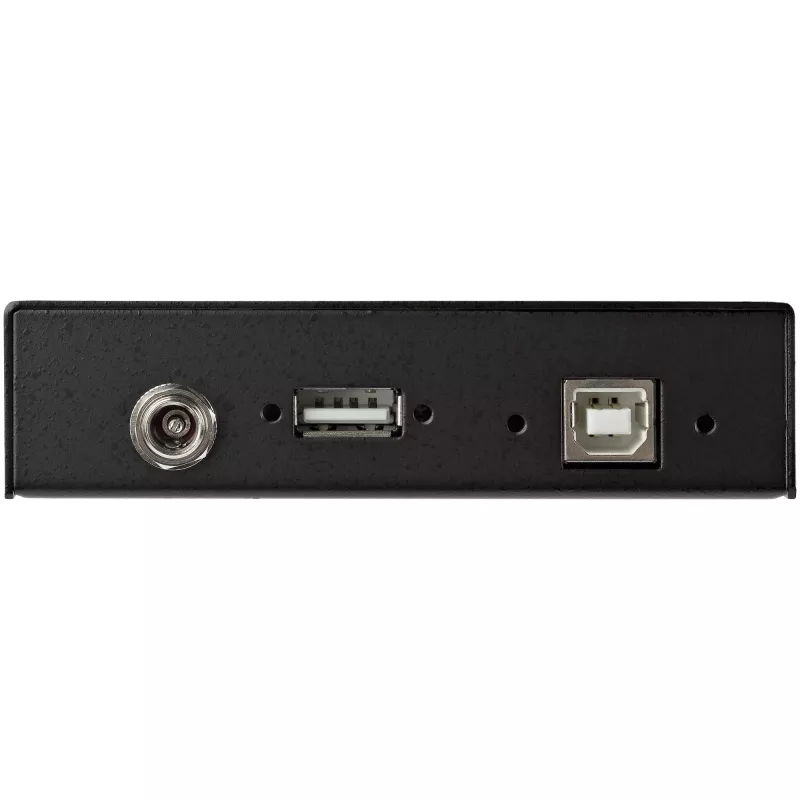 StarTech.com 8-poorts seriële hub USB naar RS232/RS485/RS422 adapter – industriële USB 2.0 naar DB9 seriële converter-hub – IP30-gecertificeerd – DIN-rail monteerbare metalen seriële hub – 15 kV ESD-beveiliging
