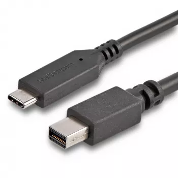 StarTech.com 6 ft. (1,8 m) USB-C naar Mini DisplayPort-kabel - 4K 60Hz - zwart