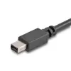 StarTech.com 6 ft. (1,8 m) USB-C naar Mini DisplayPort-kabel - 4K 60Hz - zwart