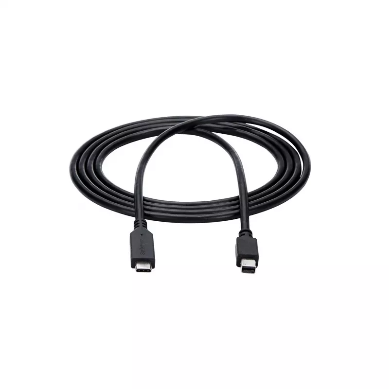StarTech.com 6 ft. (1,8 m) USB-C naar Mini DisplayPort-kabel - 4K 60Hz - zwart