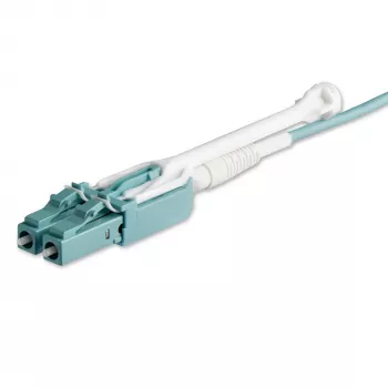 StarTech.com 10m (30ft) MTP(F)/PC naar 4x LC/PC duplex breakout OM3 multimode glasvezelkabel, OFNP Plenum, 40G netwerken, lage invoegverliezen - glasvezel jumperkabel