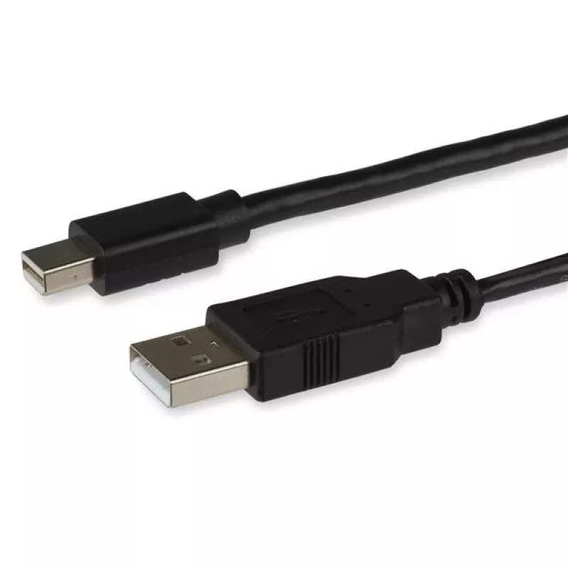 StarTech.com Mini DisplayPort naar Dual-Link DVI-adapter - USB-gevoed - zwart