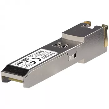 StarTech.com HPE 813874-B21 compatibele SFP+ module - 10GBASE-T - SFP naar RJ45 Cat6/Cat5e - 10GE Gigabit Ethernet SFP+ - RJ-45 30m - HPE BladeSystem, c-Class