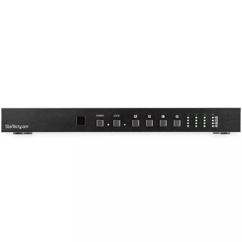 StarTech.com 4x4 HDMI-matrix-switch met audio- en Ethernet-besturing – 4K 60Hz