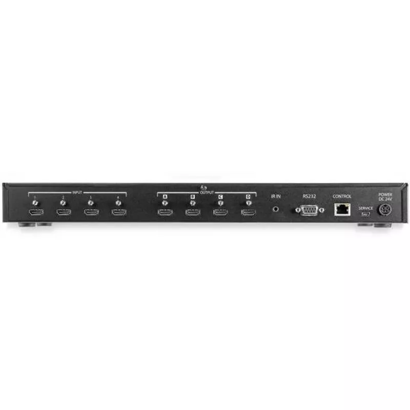 StarTech.com 4x4 HDMI-matrix-switch met audio- en Ethernet-besturing – 4K 60Hz