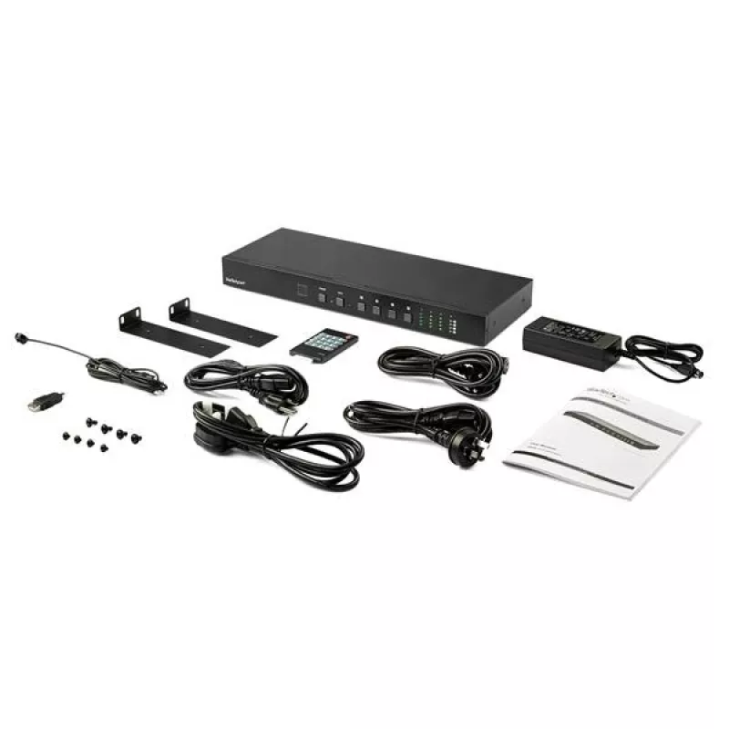 StarTech.com 4x4 HDMI-matrix-switch met audio- en Ethernet-besturing – 4K 60Hz