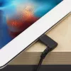 StarTech.com 1 m robuuste USB-A naar Lightning-kabel – zwart, 90° haaks, duurzaam, aramidevezelversterkt, USB Type-A naar Lightning laad-/synckabel – Apple MFi-gecertificeerd – iPhone