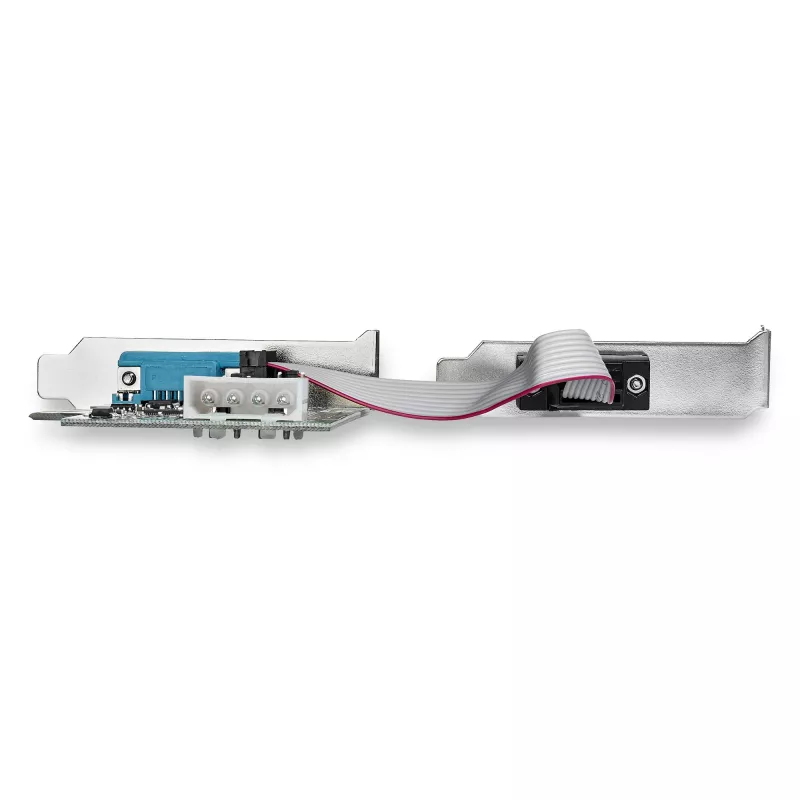 StarTech.com 2-poorts PCI Express RS232 seriële adapterkaart – PCIe RS232 seriële host-controller – PCIe naar serieel DB9 – 16950 UART – low-profile uitbreidingskaart – Windows & Linux