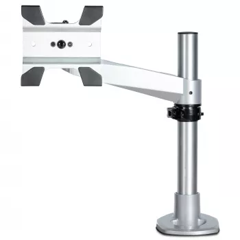 StarTech.com tafelhouder monitorarm - VESA- of Apple iMac/Thunderbolt of ultrawide-display tot 14 kg - gelede in hoogte verstelbare enkel scherm tafelmastmontage - klem/doorvoer