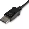StarTech.com 3,3 ft / 1 m USB-C-naar-DisplayPort-1.4-kabel – 8K/5K/4K USB Type-C-naar-DP 1.4 Alt-Mode videoadapter-converter – HBR3/HDR/DSC – 8K 60 Hz DP-monitorkabel – USB-C/Thunderbolt 3