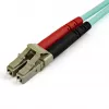 StarTech.com 7 m (22 ft) LC/UPC naar LC/UPC OM3 multimode glasvezelkabel, full-duplex 50/125 µm zipcord-vezelkabel, 100G, lage invoegdemping, LSZH glasvezel-jumperkabel