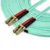 StarTech.com 15 m (50 ft) LC/UPC naar LC/UPC OM3 multimode glasvezelkabel, full-duplex, 50/125 µm zipcord-vezelkabel, 100G, lage invoegdemping, LSZH glasvezel-jumperkabel