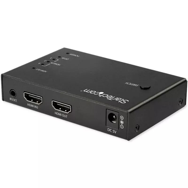 StarTech.com 4-poorts HDMI videoswitch - 3x HDMI en 1x DisplayPort - 4K 60Hz