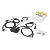 StarTech.com 2-poorts HDMI KVM-switch - 4K 60Hz - compacte dual-port UHD/Ultra HD USB desktop KVM-switch met geïntegreerde 1,2 m kabels & audio - busgevoed & externe omschakeling - MacBook ThinkPad