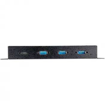 StarTech.com 4-poorts USB C hub 10Gbps – industriële metalen USB Type-C-hub met 3x USB-A en 1x USB-C – ESD- en overspanningsbeveiliging – USB-C- of USB-A-host – zelfgevoede, monteerbare USB 3.2/3.1 Gen 2 hub
