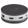 StarTech.com USB-C multiport-adapter - USB 3.1 Gen 2 10 Gbit/s Type-C mini-dock met 4K 60Hz HDMI/DisplayPort of 1080p VGA - 75 W PD-doorgifte, 3-poorts USB-hub, GbE - mobiele dockingstation