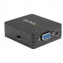StarTech.com VGA-naar-cinch- en S-video-converter - USB-voeding, actieve videoconverter, zwart, CE, FCC, REACH, 1920 x 1080 pixels, 640 x 480, 1920 x 1080 pixels, 60 Hz