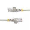 StarTech.com 2,5 m CAT6-kabel – slank – RJ45-stekkers zonder vergrendelnok – grijs