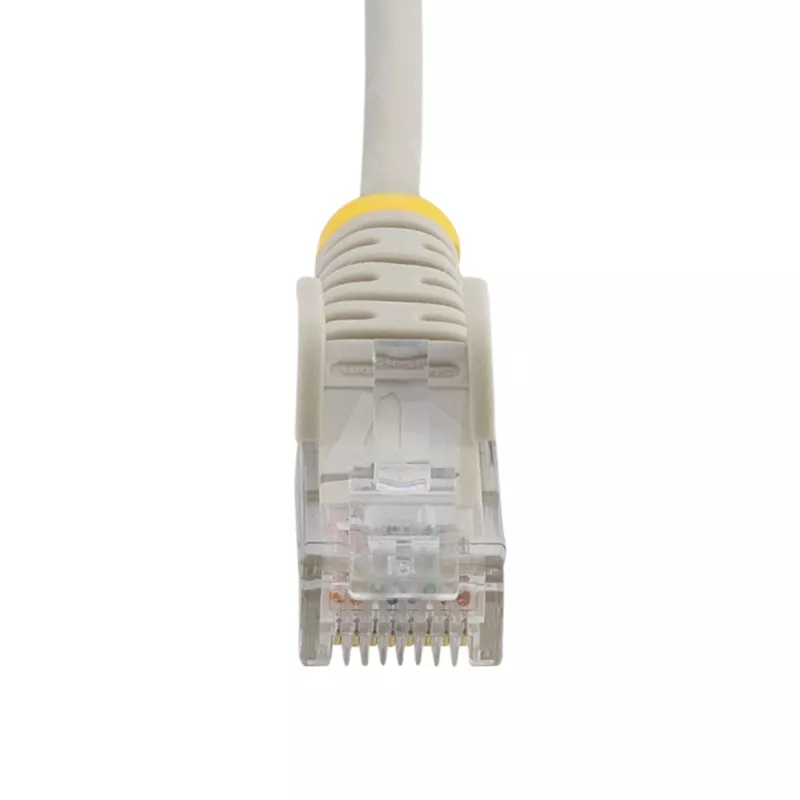 StarTech.com 2,5 m CAT6-kabel – slank – RJ45-stekkers zonder vergrendelnok – grijs