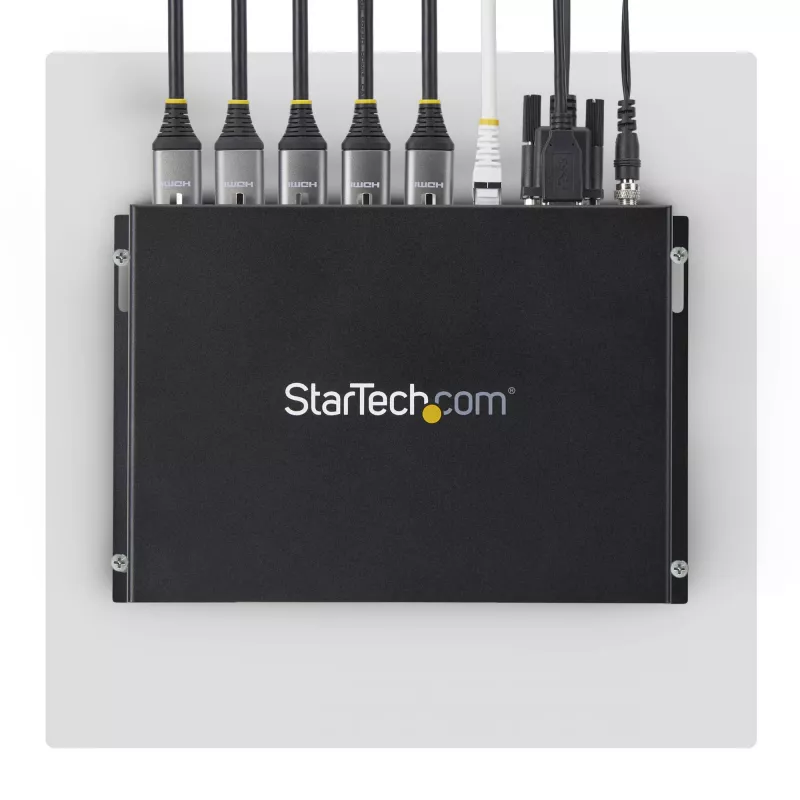 StarTech.com 2x2 HDMI videowall-controller – 4K 60Hz HDMI 2.0 video-ingang naar 4x 1080p uitgang – videowall-processor voor multi-display – videowall-splitter – RS232/Ethernet-besturing