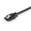 StarTech.com 0,3 m ronde SATA-kabel, 0,3 m, SATA III, SATA 7-pins, SATA 7-pins, stekker/stekker, zwart