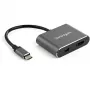 StarTech.com USB-C multiport-videoadapter – 4K 60 Hz USB-C naar HDMI 2.0 of Mini DisplayPort 1.2 monitoradapter – USB Type-C 2-in-1 displayconverter HDMI/MDP HBR2 HDR – TB3-compatibel