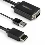 StarTech.com 2m VGA-naar-HDMI-converterkabel met USB-audio-ondersteuning en stroomvoorziening – analoog-naar-digitaal videoadapterkabel om een VGA-pc op een HDMI-scherm aan te sluiten – 1080p male-naar-male monitorkabel
