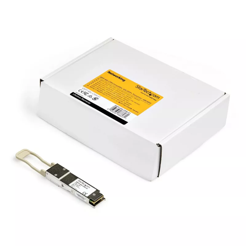 StarTech.com Cisco QSFP-40G-CSR4 compatibele QSFP+ module – 40GBASE-SR4 – 40GbE multimode glasvezel MMF transceiver – 40GE Gigabit Ethernet QSFP+ – MPO 300m – 850nm – DDM Cisco Firepower, ASR9000, ASR1000