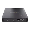 StarTech.com 4 bay Thunderbolt 3 NVMe behuizing, voor M.2 NVMe SSD-stations, 1x DisplayPort video/2x TB3 downstream-poorten, 40 Gbit/s, 72W voeding, externe harde schijf behuizing
