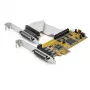 StarTech.com 8-poorts PCI Express RS232 seriële adapterkaart, PCIe RS232 seriële kaart, 16C1050 UART, low profile seriële DB9 controller/uitbreidingskaart, 15 kV ESD-bescherming, alleen Windows – TAA