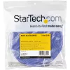 StarTech.com 7,6 m klittenbandrol – op maat te knippen herbruikbare kabelbinders – industrieel kabelbevestigingsband voor bulkverwerking / verstelbare stoffen wikkels blauw / herbruikbare zelfklevende kabelmanagementbanden