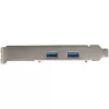 StarTech.com 2-poorts USB PCIe-kaart met 10 Gbit/s per poort - USB 3.1/3.2 Gen 2 Type-A PCI Express 3.0 x2 hostcontroller-uitbreidingskaart - uitbreidingskaart - full/low profile - Windows & Linux