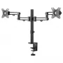 StarTech.com tafelsteun dual-monitorarm - tafelklem VESA-compatibele monitorsteun voor displays tot 32 inch - ergonomische gelede monitorarm - in hoogte verstelbaar/kantelbaar/zwenkbaar/draaibaar