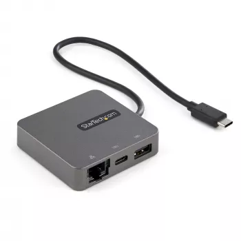 StarTech.com USB-C multiport-adapter - USB 3.1 Gen 2 Type-C mini-dock - USB-C naar 4K HDMI of 1080p VGA video - 10 Gbit/s USB-A USB-C, GbE - draagbare reislaptop-dock - werkt met Thunderbolt 3