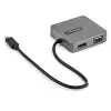 StarTech.com USB-C multiport-adapter - USB 3.1 Gen 2 Type-C mini-dock - USB-C naar 4K HDMI of 1080p VGA video - 10 Gbit/s USB-A USB-C, GbE - draagbare reislaptop-dock - werkt met Thunderbolt 3