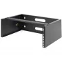 StarTech.com 4U wandmontage netwerkrack - 14 inch diep (laag profiel) - 19 inch patchpaneelhouder voor platte server- en IT-apparatuur, netwerkswitches - 20 kg draagvermogen, zwart