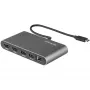 StarTech.com dual-monitor Thunderbolt mini dock, 4K 60Hz HDMI, driverloze hub voor Windows & Mac, Gigabit Ethernet, 1 x USB 5Gbps & 1x USB 2.0, 28 cm kabel