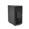 StarTech.com 4-posten 32U serverrack-kast, afsluitbare 19 inch datarack-kast voor computer-/AV-/IT-apparatuur, kantoor-/thuisnetwerkrack met wielen en verstelbare montagerails