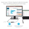 StarTech.com USB-C naar DVI-adapter - 1920x1200p USB-C naar DVI-D adapter-dongle - USB Type-C naar DVI-display/monitor - videoconverter - Thunderbolt 3 compatibel - 12 inch lange vast gemonteerde kabel - bijgewerkte versie van CDP2DVI