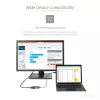 StarTech.com USB-C naar DVI-adapter - 1920x1200p USB-C naar DVI-D adapter-dongle - USB Type-C naar DVI-display/monitor - videoconverter - Thunderbolt 3 compatibel - 12 inch lange vast gemonteerde kabel - bijgewerkte versie van CDP2DVI