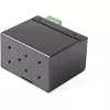 StarTech.com PoE+ industriële glasvezel-naar-Ethernet-mediaconverter 30W - SFP naar RJ45 - singlemode/multimode glasvezel naar koper Gigabit Ethernet - mini/compact formaat - IP-30/ -40 tot +75°C