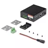 StarTech.com PoE+ industriële glasvezel-naar-Ethernet-mediaconverter 60W - SFP naar RJ45 - singlemode/multimode glasvezel naar koper Gigabit Ethernet - compact formaat - IP30/ -40 tot +75 °C