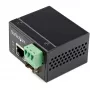 StarTech.com industriële glasvezel-naar-Ethernet-mediaconverter - 100 Mbit/s SFP naar RJ45/Cat6 - singlemode/multimode optische vezel naar kopernetwerk - 12-56 V DC - IP-30 / -40 tot +75 °C