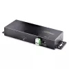 StarTech.com 7-poorts industrial USB 10Gbps-hub met voeding, metaal, monteerbaar, 5x USB-A en 2x USB-C downstream-poorten, ESD-beveiliging, powered USB-hub, TAA