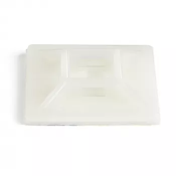 StarTech.com 100-pack kabelbinderhouders met tape voor 0,21 inch (5,5 mm) brede kabelbinders - nylon/kunststof kabelbinderhouders - elektro-/netwerkkabelwikkelhouders / 94V-2 brandbeveiliging & UL-gecertificeerd TAA