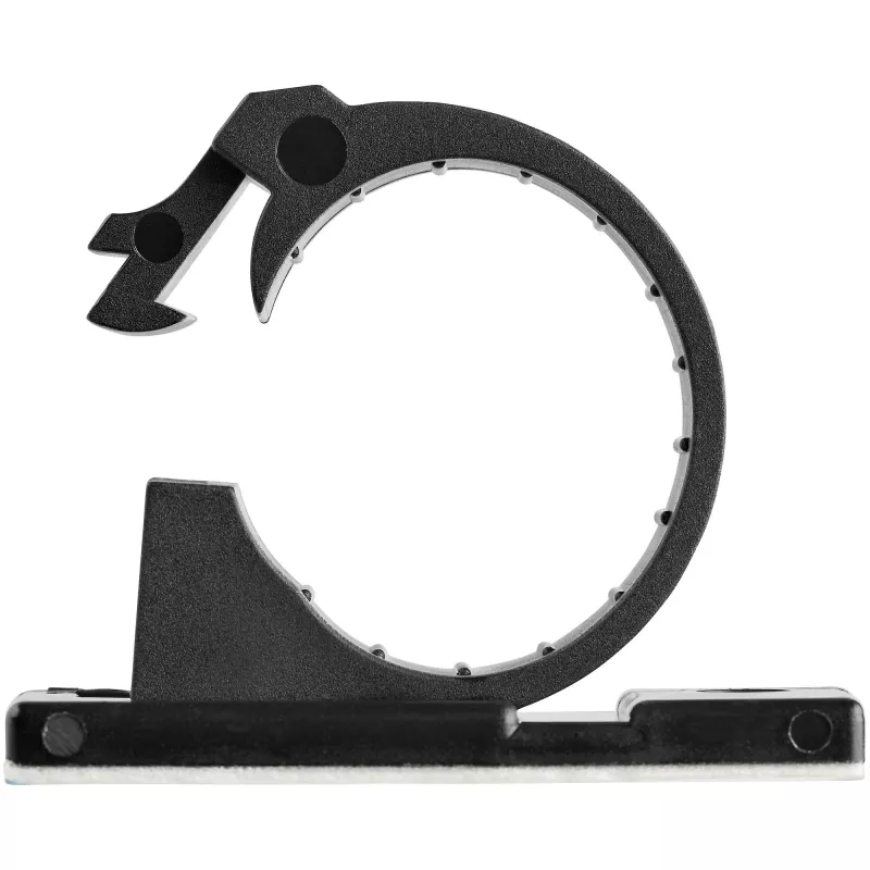 StarTech.com 100 zelfklevende kabelmanagementclips zwart - netwerk/Ethernet/bureaublad/computerkabel-organizer - klevende kabel-/leidinghouders - nylon zelfklevende clip UL/94V-2 brandwerend